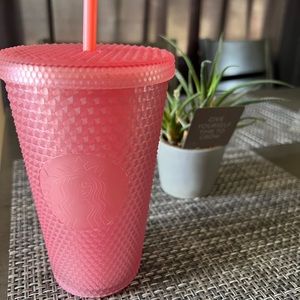 *N E W*  STARBUCKS Pink Lemonade (Grande) Jelly Studded Tumbler